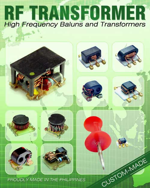 services and products banner RF Transformers and Telecoms